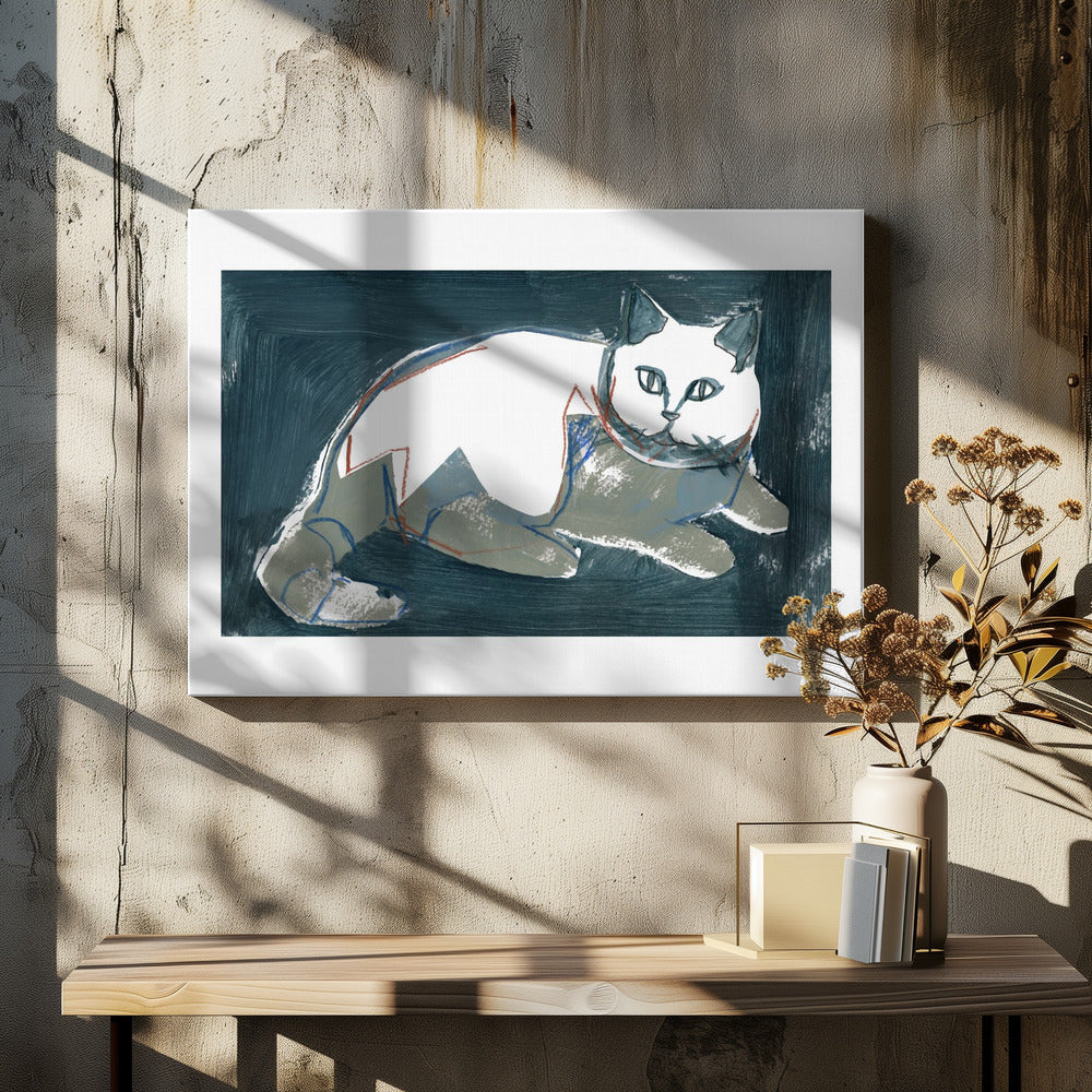 Purrfectly Mocha 5 | Canvas