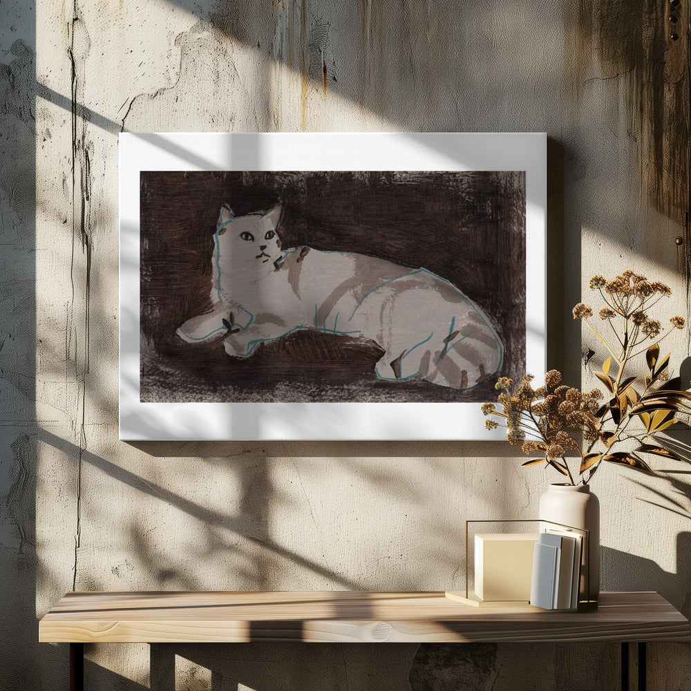 Purrfectly Mocha 2 | Canvas