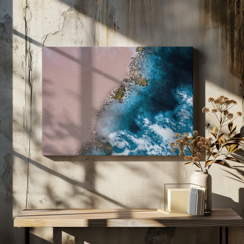 Aerial Coastal - Wind Swept Beach | Canvas