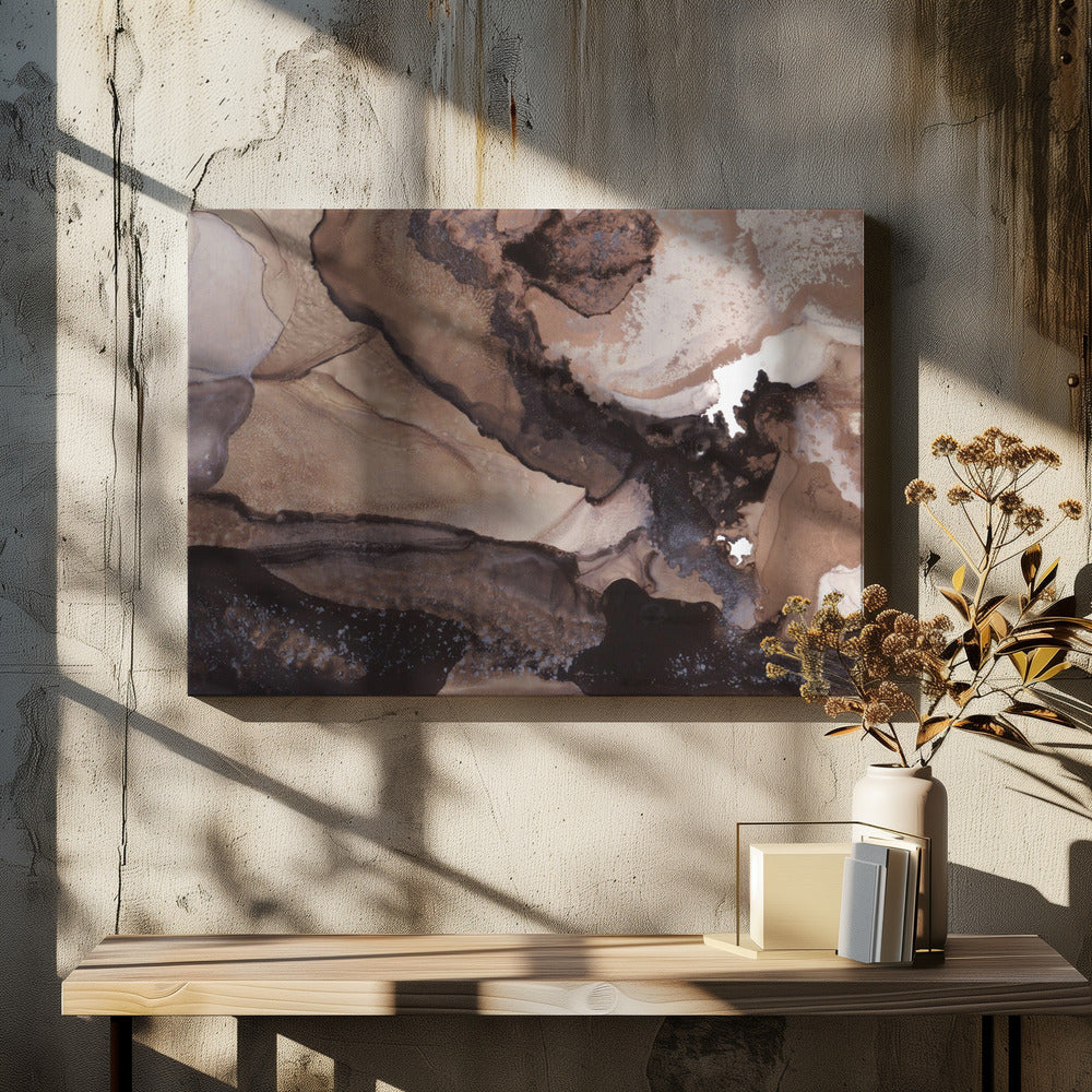 Earthly Tones Flow | Canvas
