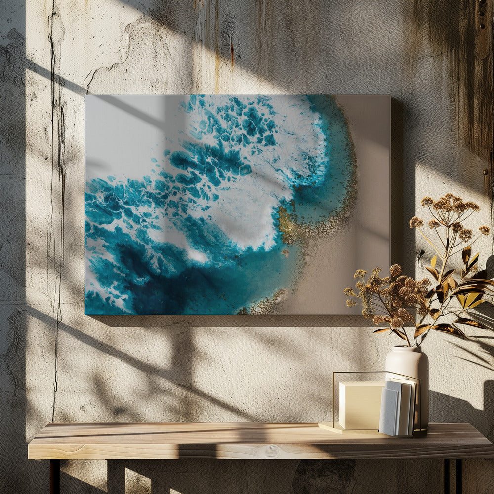 Aerial Beach - Sunset Beach | Canvas