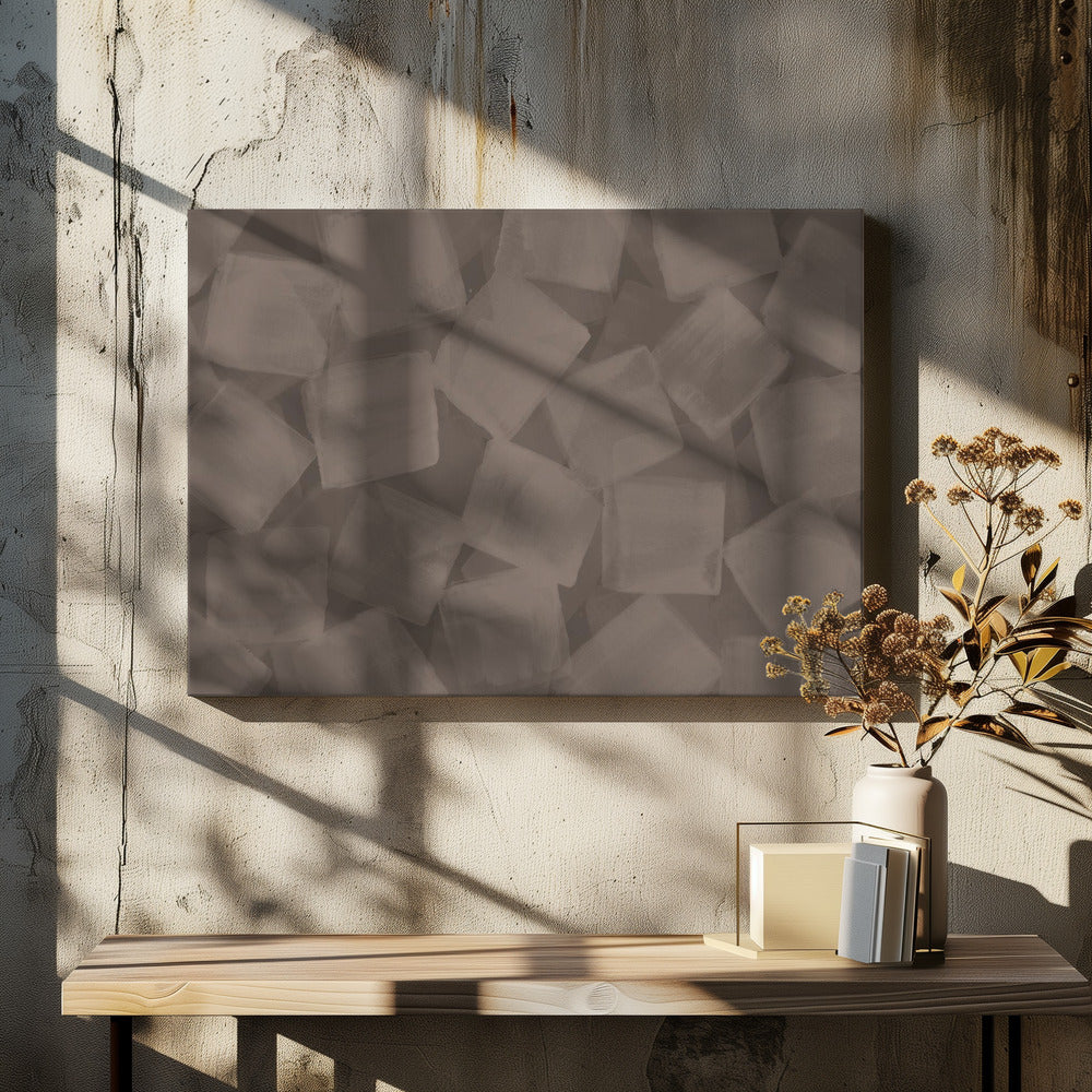 Soft Square Brushstrokes | Canvas