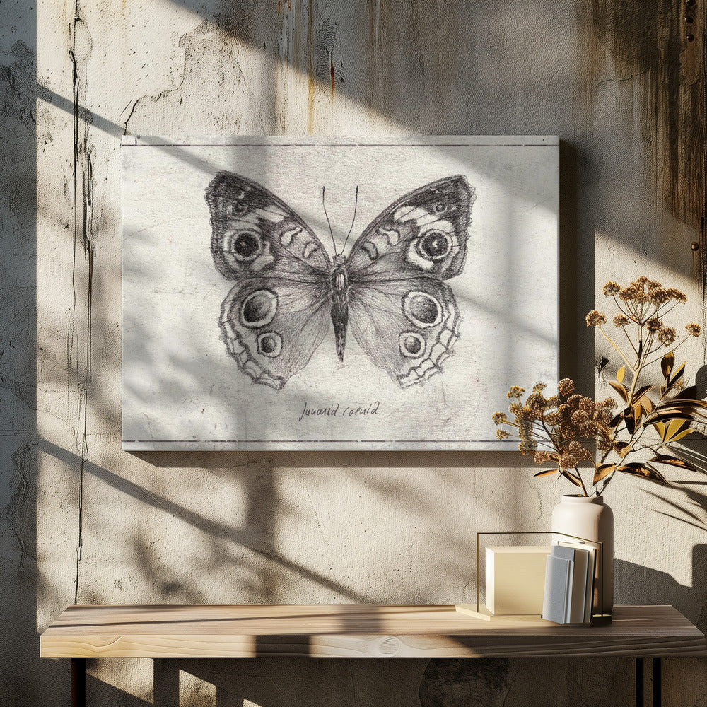 Butterfly Showcases Intricate Wing | Canvas