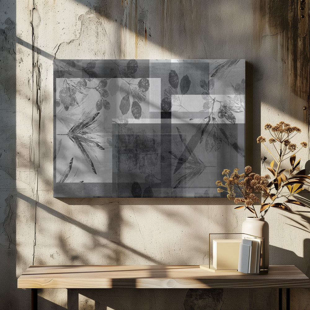 Abstract Botanicals in Neutral Tones | Canvas