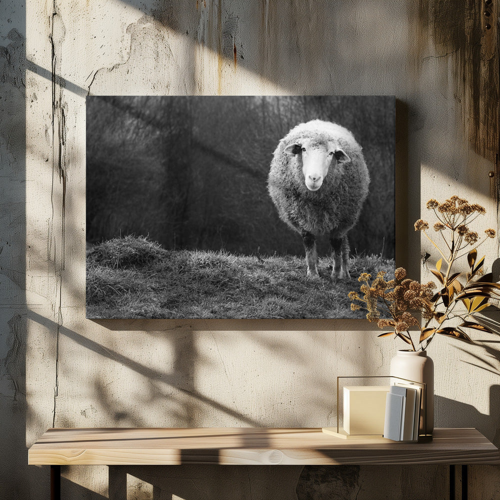 Wondering sheep | Canvas