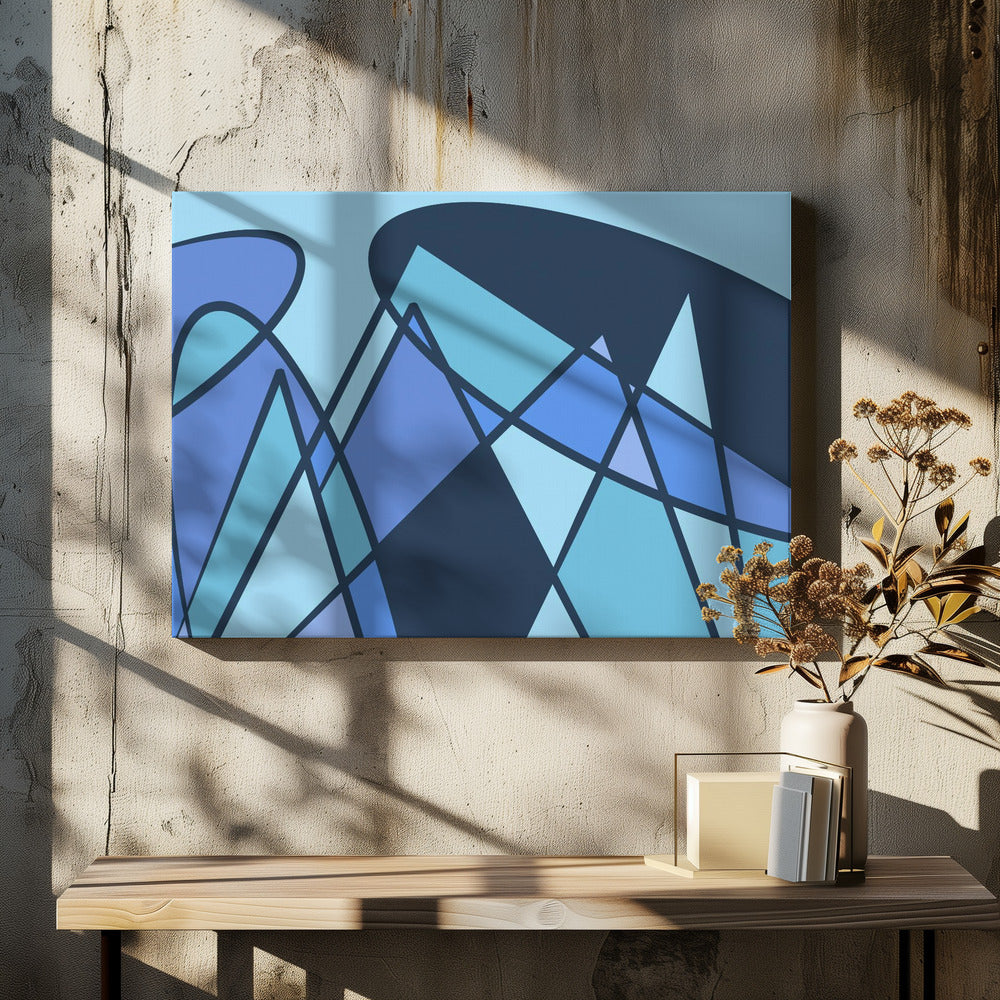 Blue abstract | Canvas