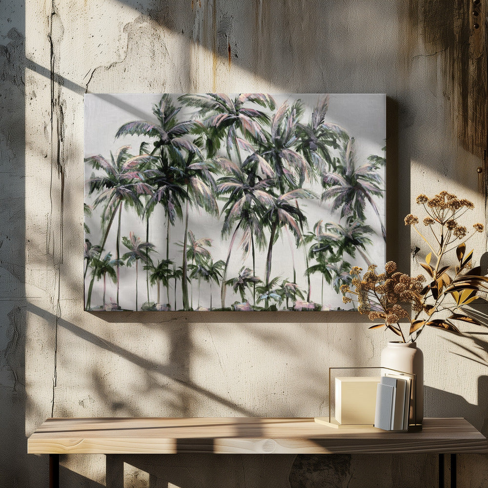 Tropical Palm Trees | Canvas