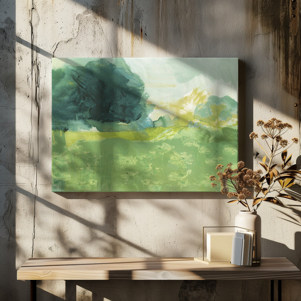 Emerald Meadow Dreams | Canvas