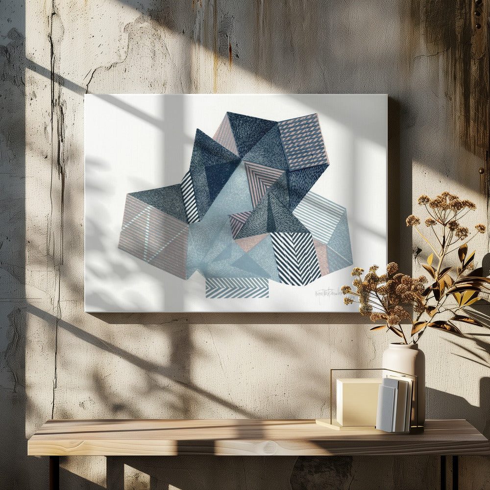 Polygonal shape I. | Canvas