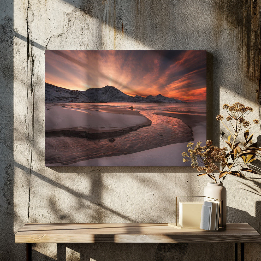 Golden Sunset | Canvas