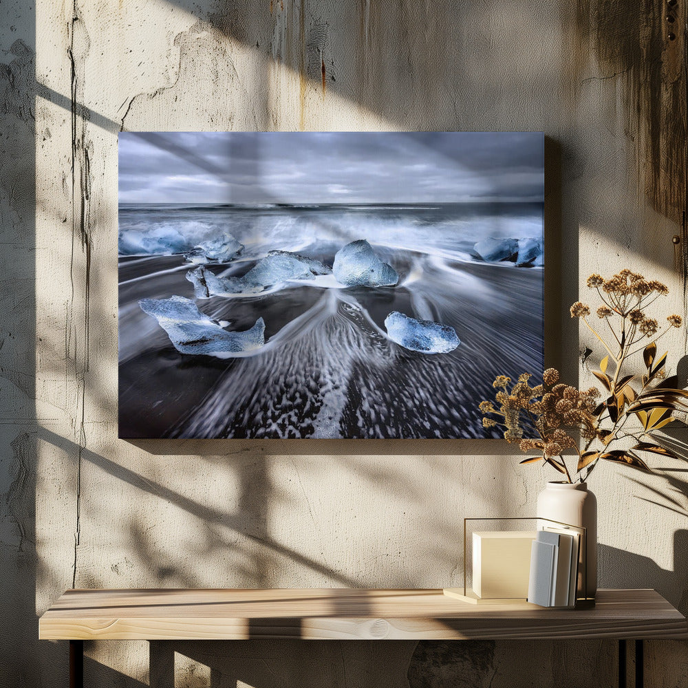 Blue Diamonds | Canvas