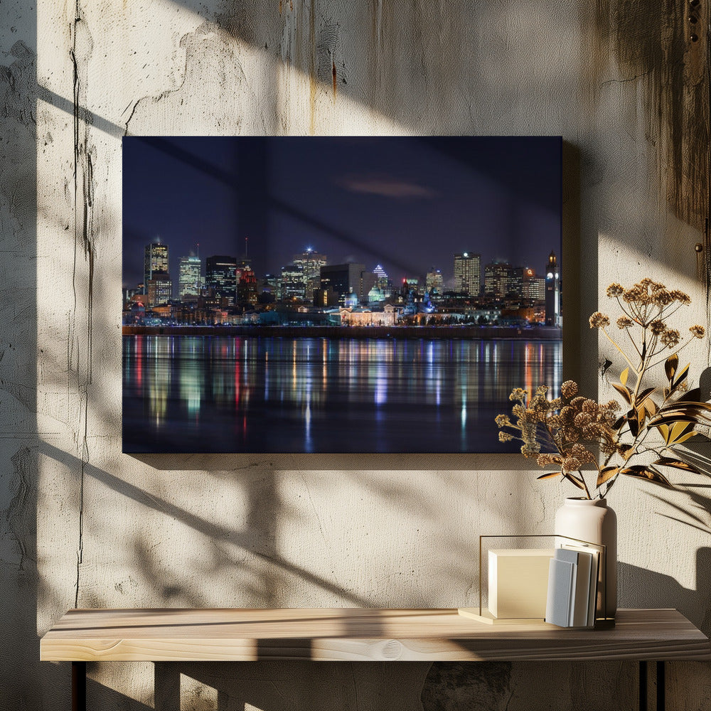 Montreal Night | Canvas