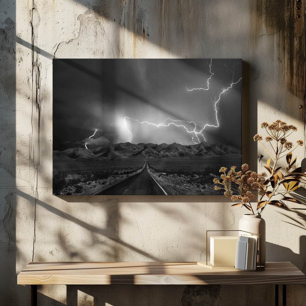 On the Road with the Thunder Gods | Canvas