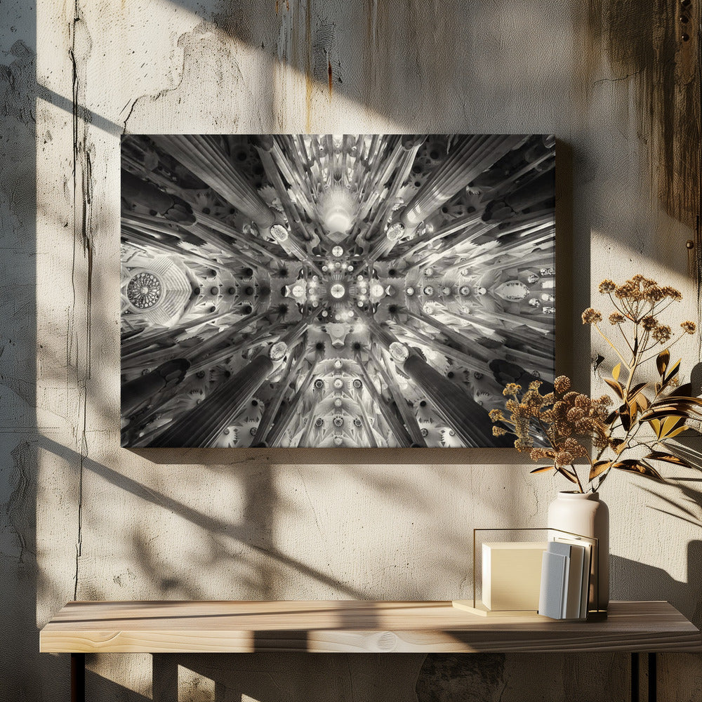 Artificial forest - Sagrada Familia | Canvas