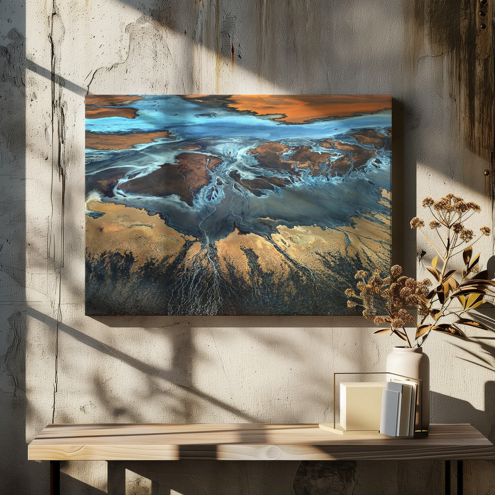 California Aerial - The Desert From Above | Canvas