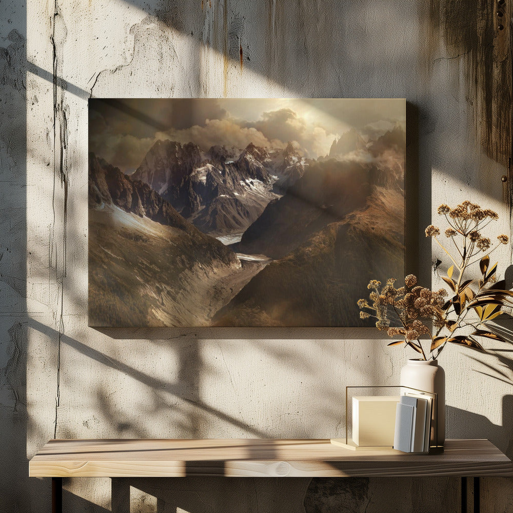 Mont Blanc Massiv | Canvas