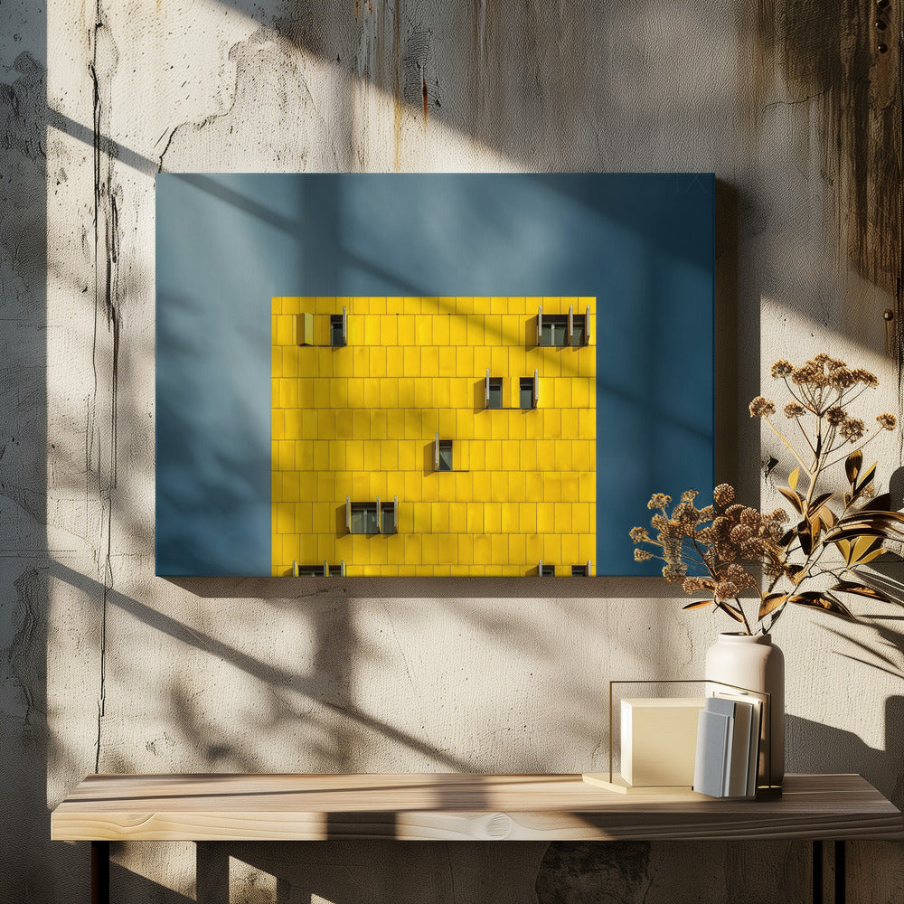 Yellow and blue | Canvas