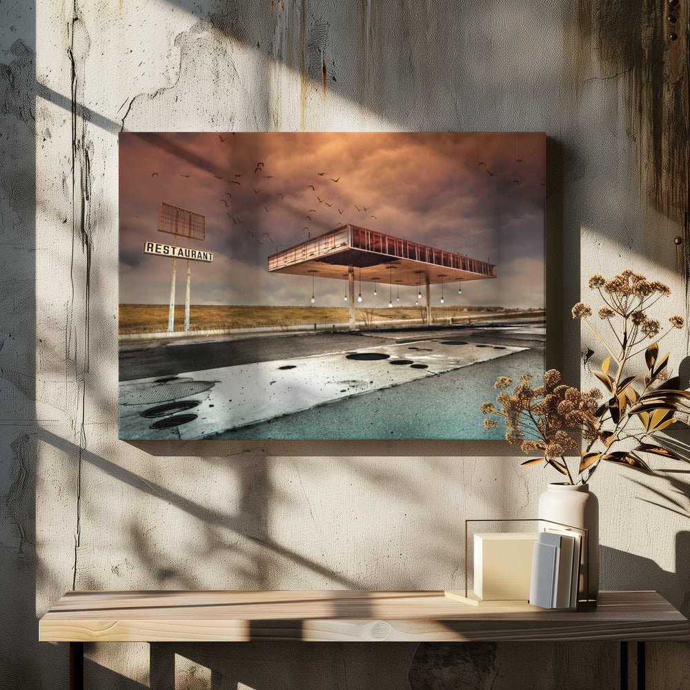 Gaz Bar Blues | Canvas