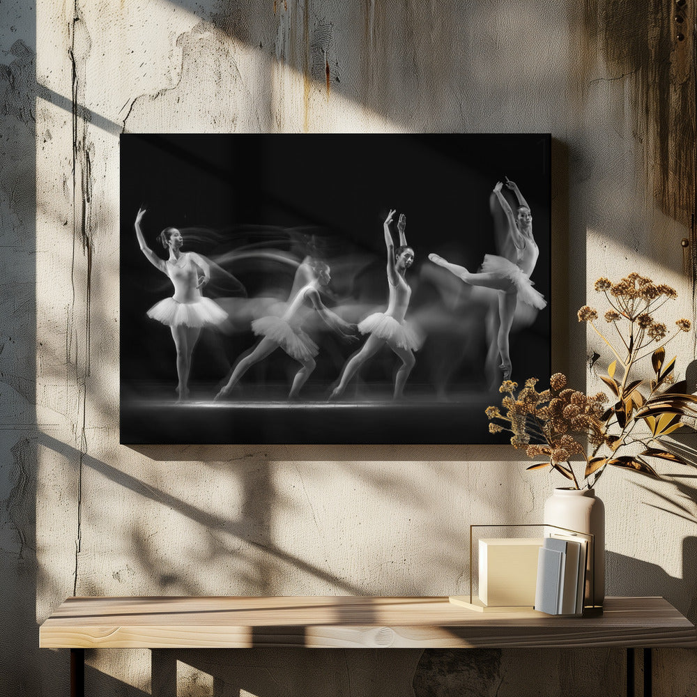 Balerina Art Wave | Canvas