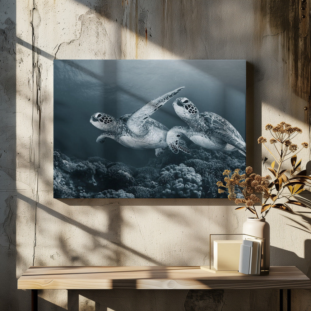 Twin dance | Canvas