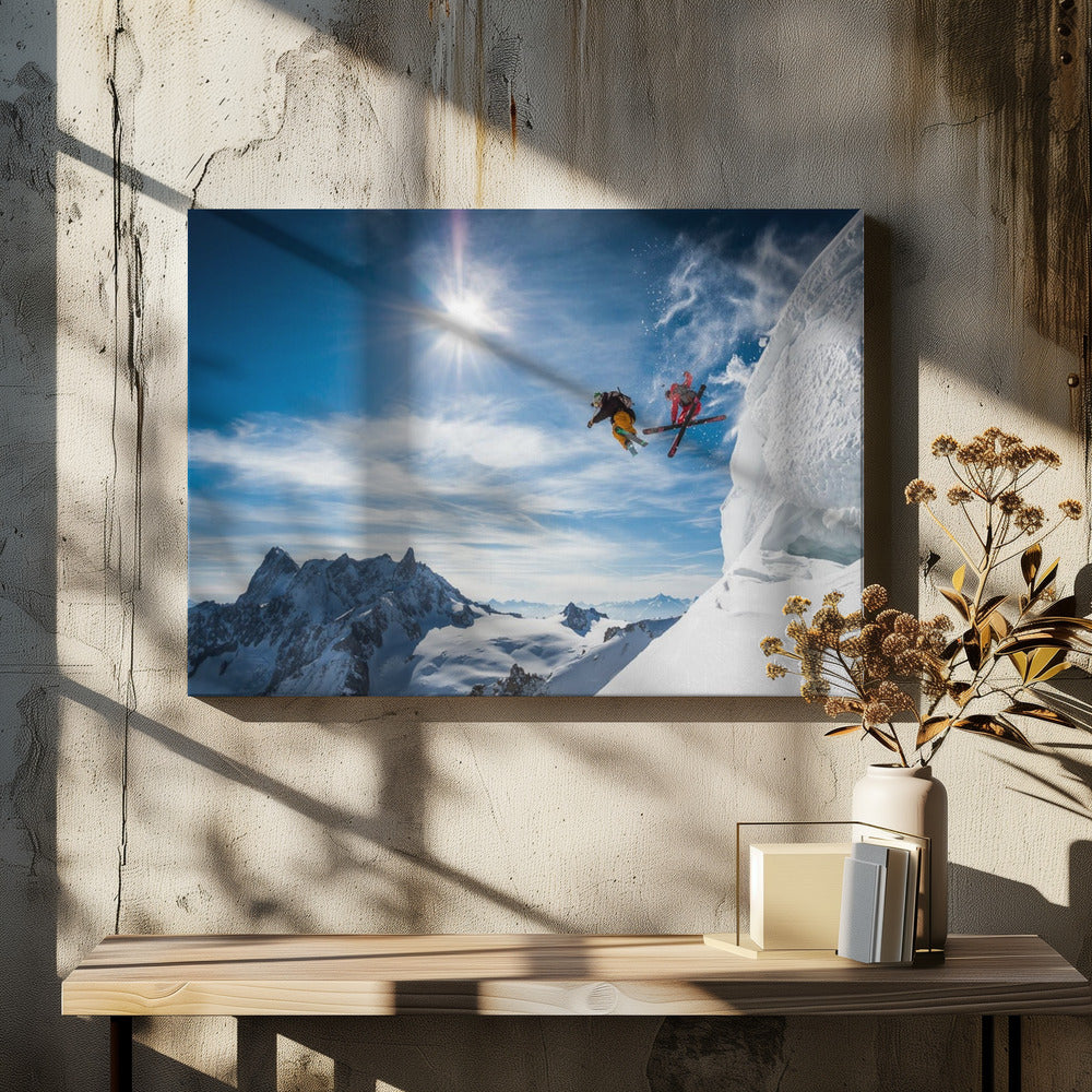 Jumping Legends | Canvas