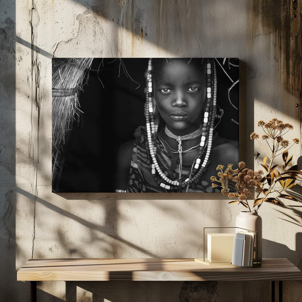 Mursi Girl | Canvas