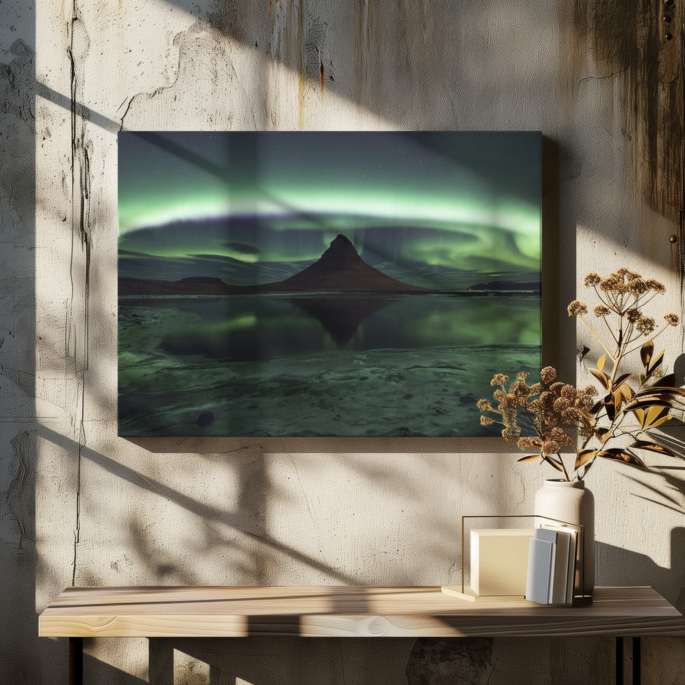 Kirkjufell Aurora | Canvas