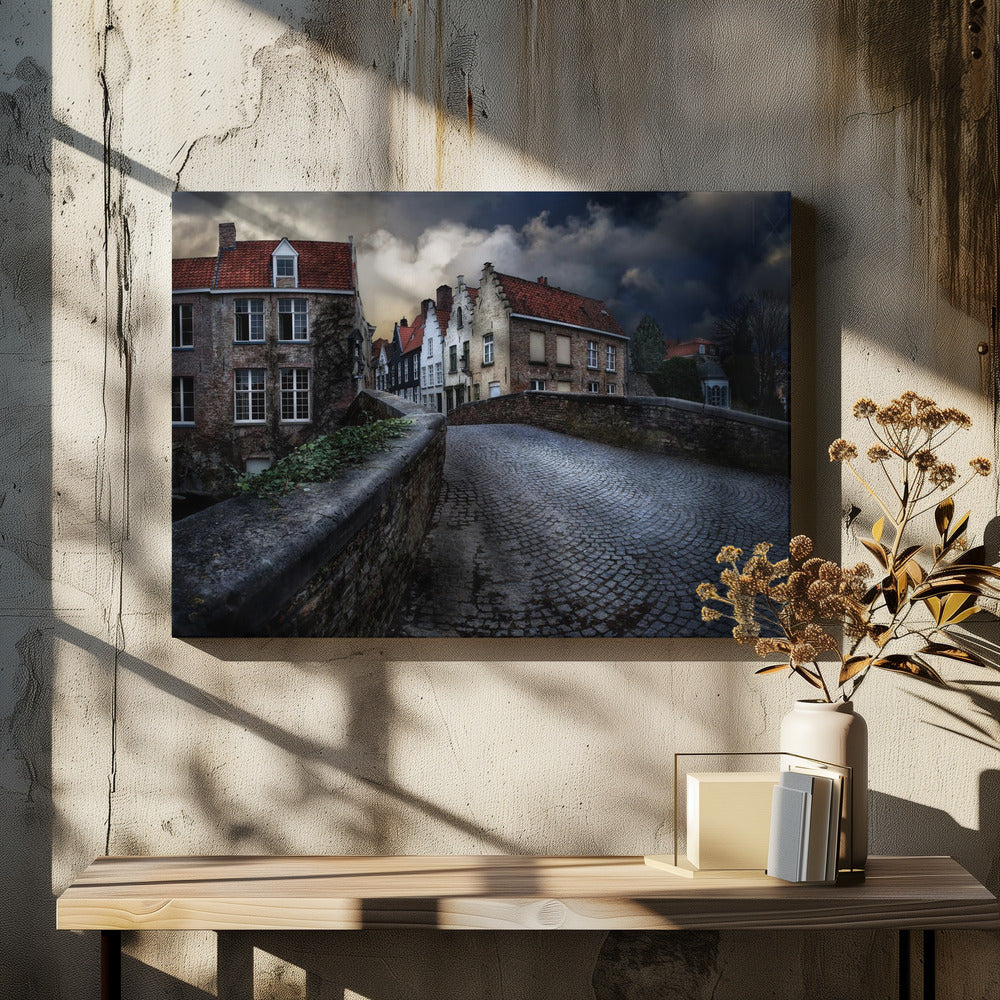 an evening in Bruges | Canvas