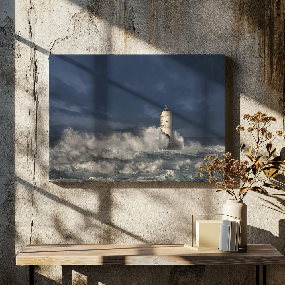 Faro di Mangiabarche(Calasetta-Sardegna) | Canvas