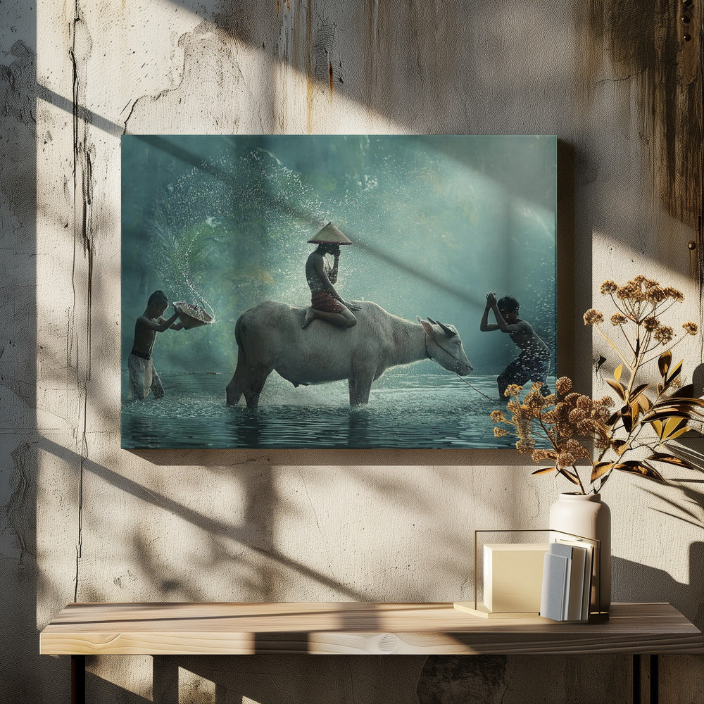 Water Buffalo | Canvas