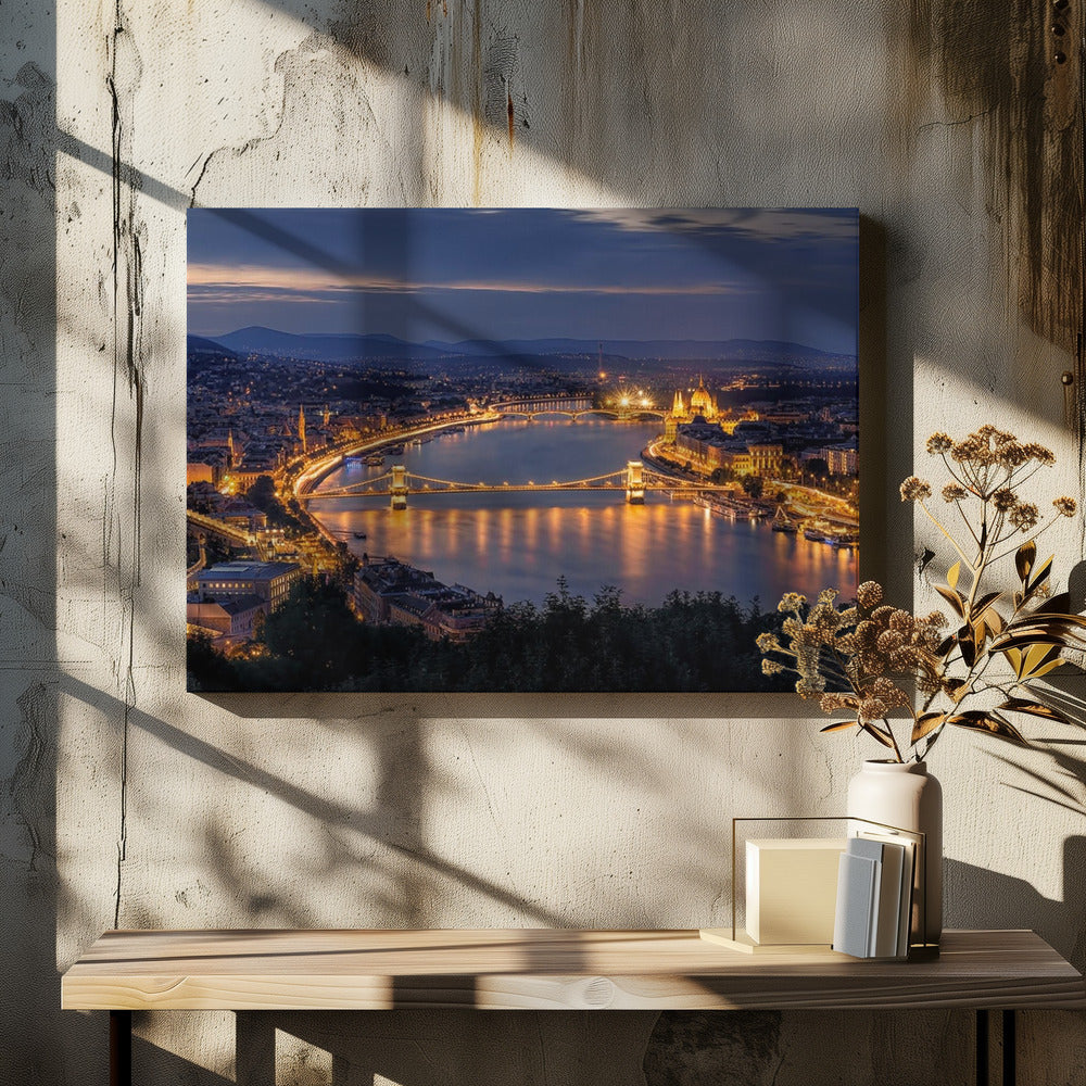 Panorama of Budapest | Canvas