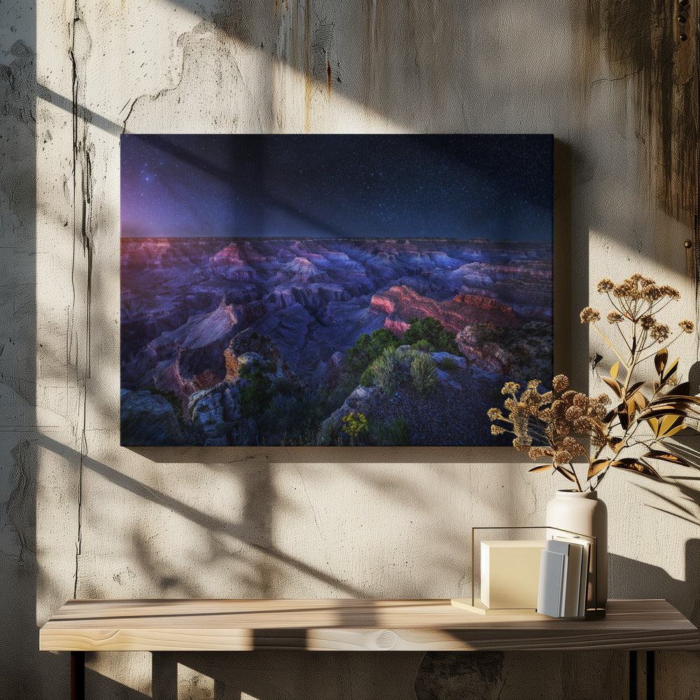 Grand Canyon Night | Canvas