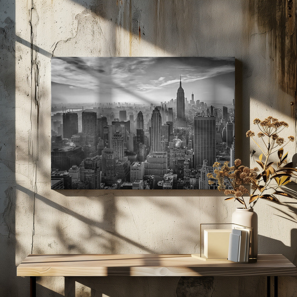 Hazy Gotham | Canvas