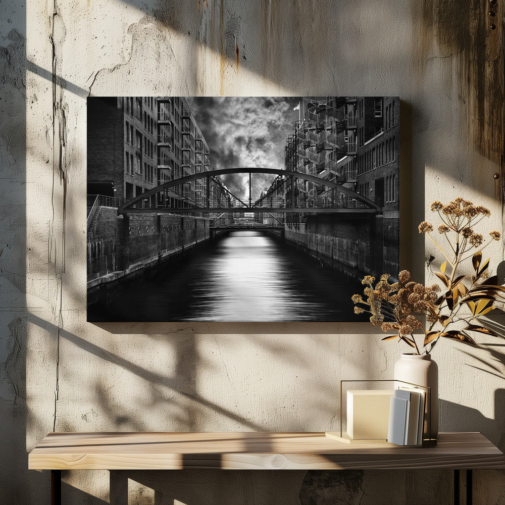 The other side of Hamburg | Canvas