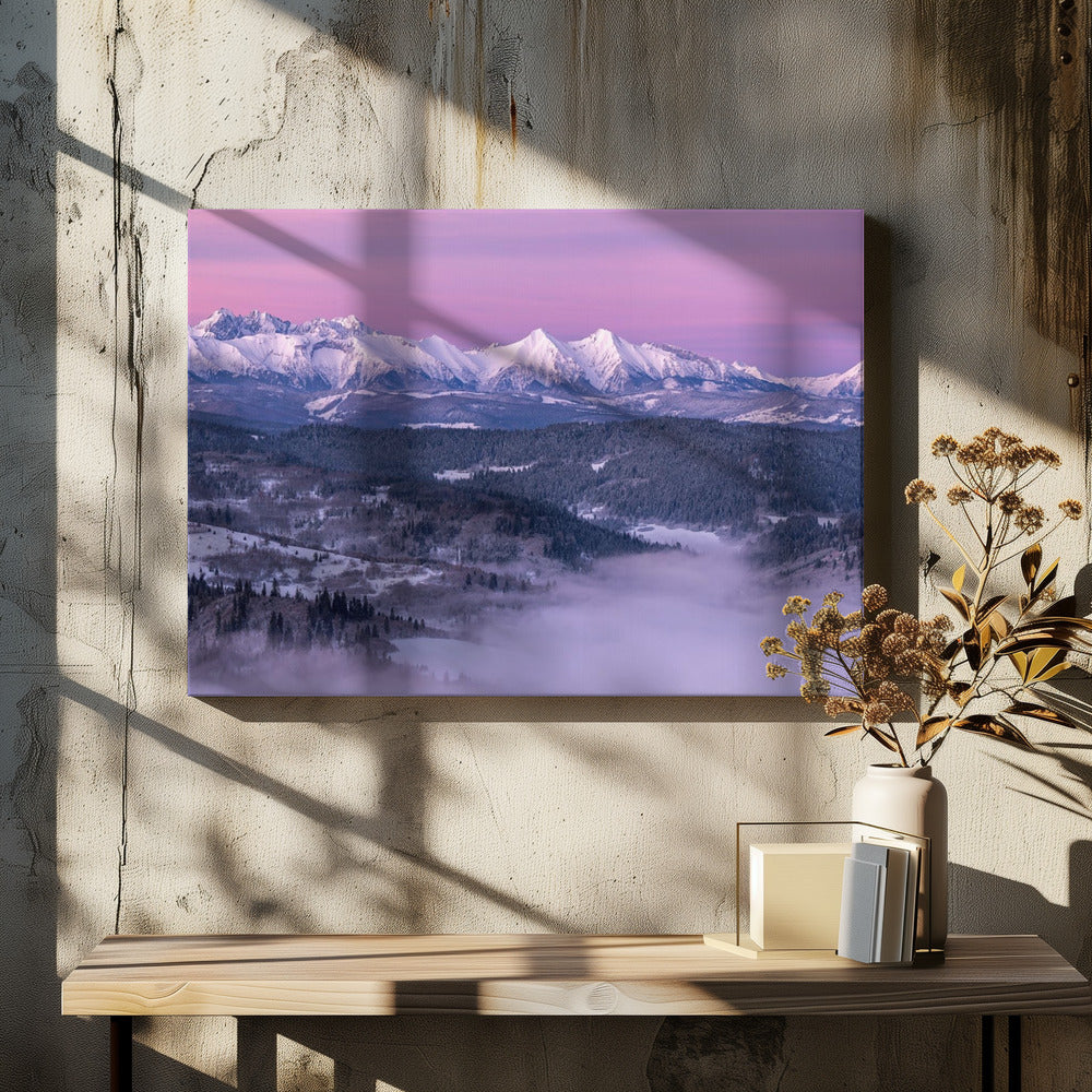 Dawn - Tatra Mountains | Canvas