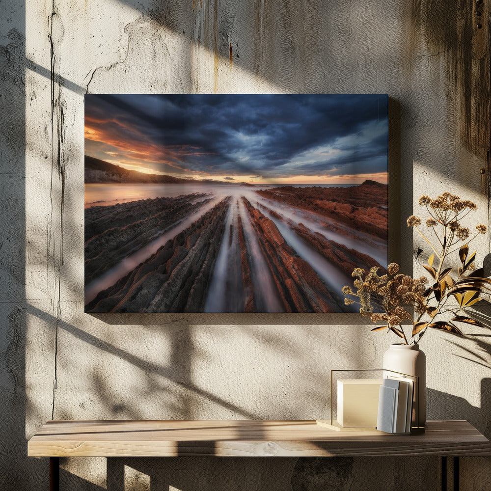 Zumaia Flysch 6 | Canvas