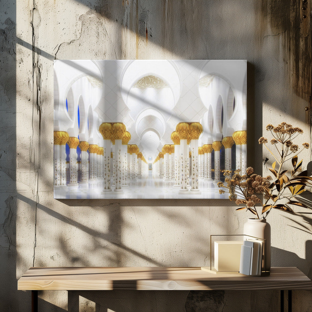 White and Gold | Canvas