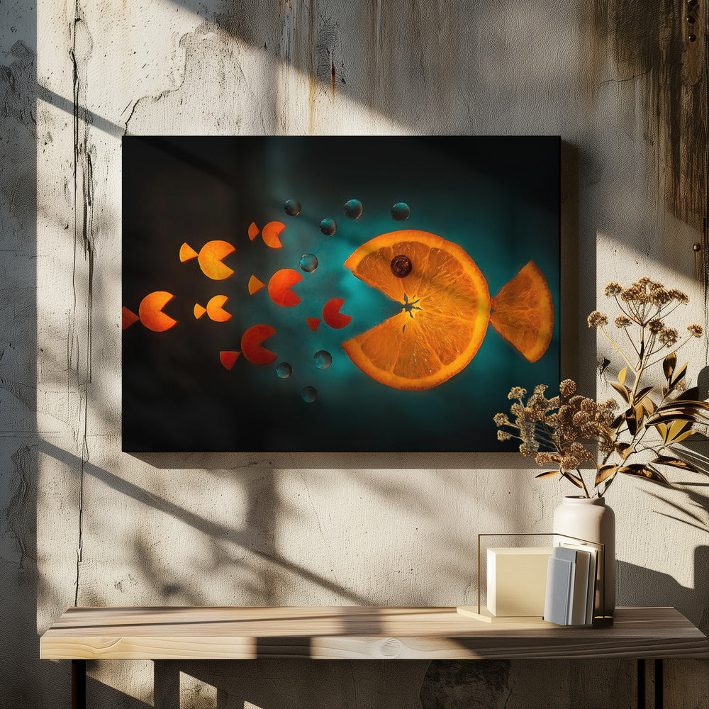 Orange fish | Canvas