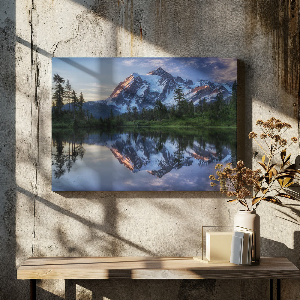 Sunrise on Mount Shuksan | Canvas
