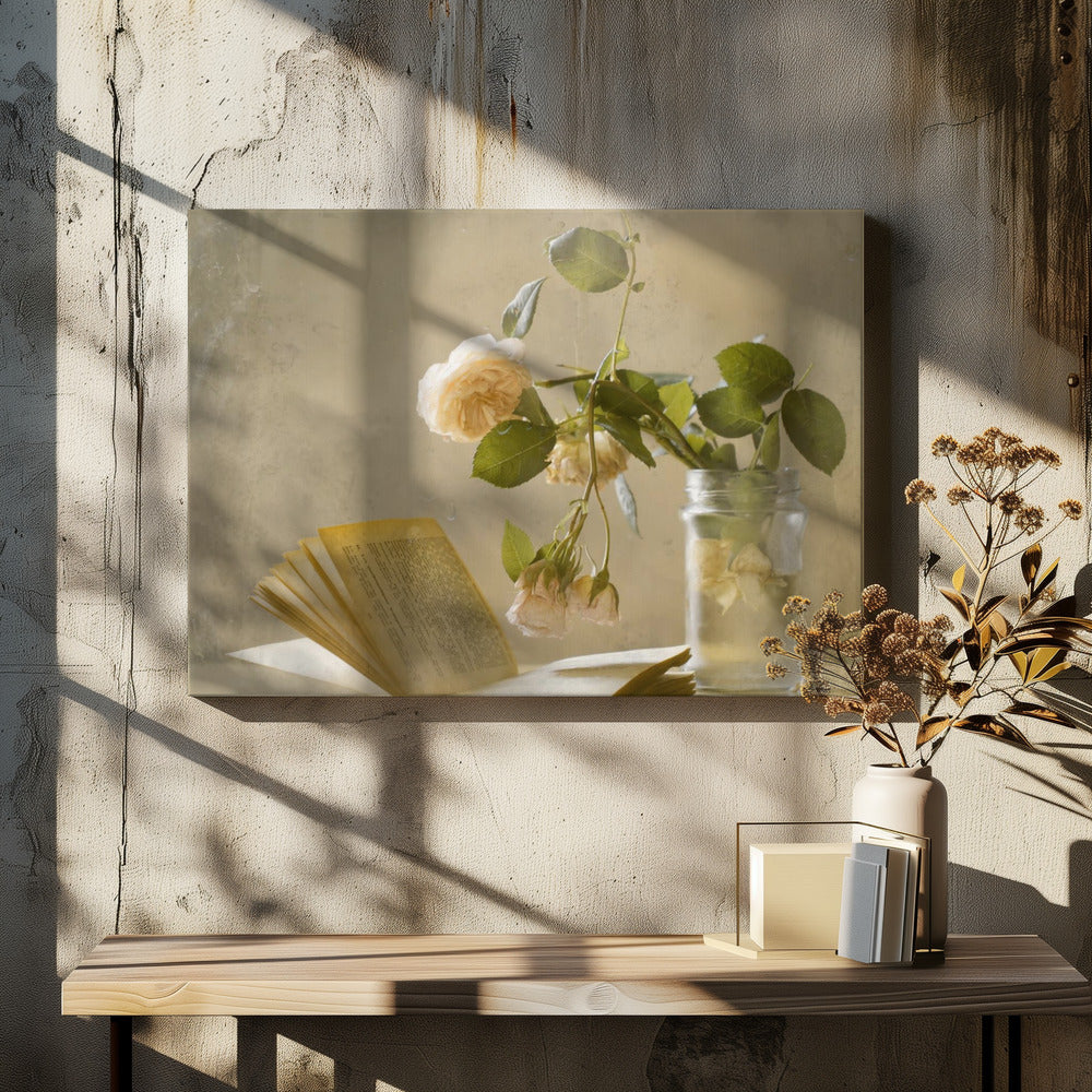 Enjoying a Rainy Day | Canvas