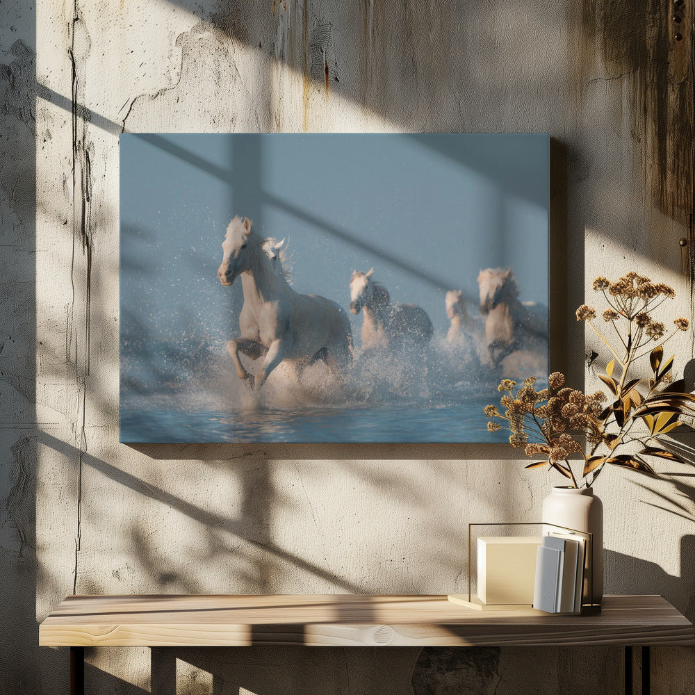 Angels of Camargue | Canvas