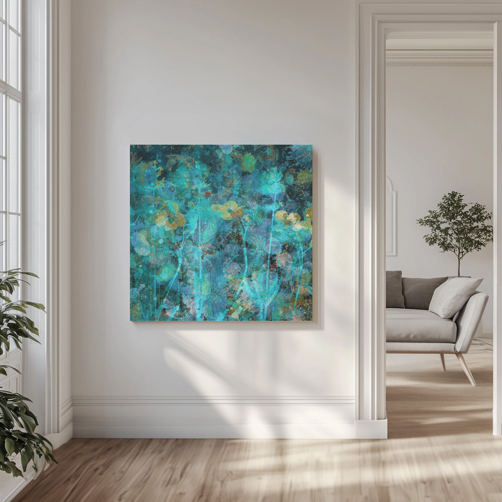Painterly flowers | Canvas