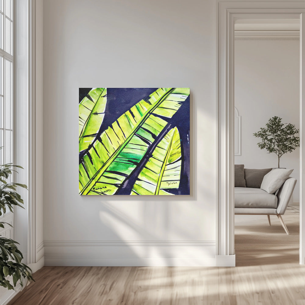 Banana leaves | Canvas