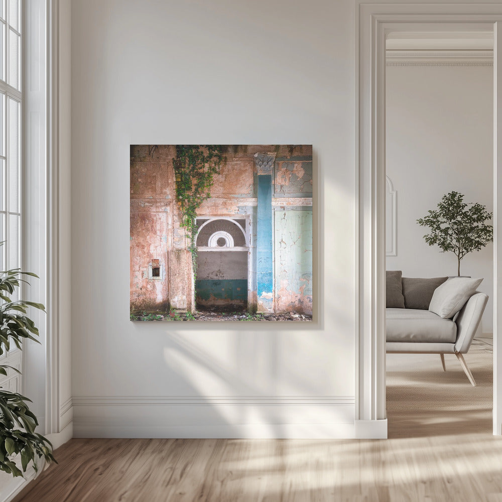 Overgrown Entrance | Canvas