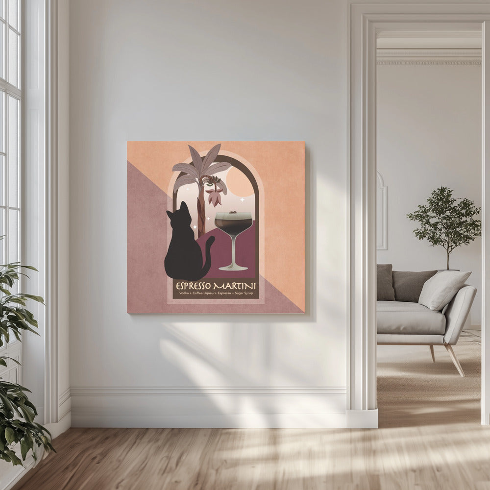 Moonlit Espresso | Canvas