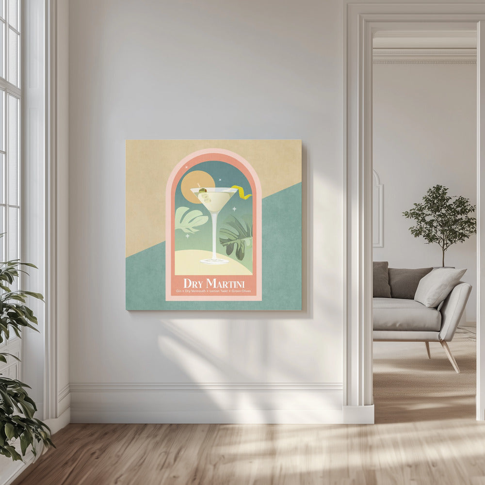 Elegant Cocktail Scene | Canvas