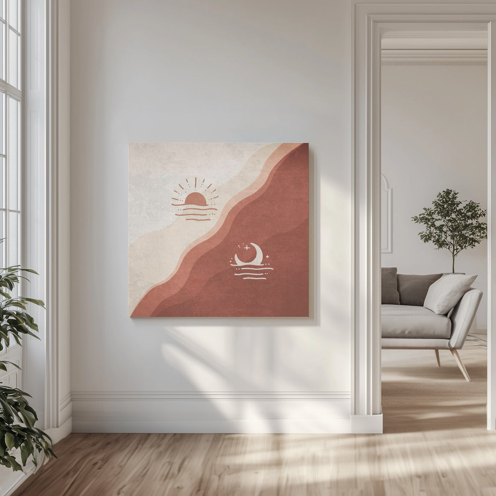 Day and Night Harmony | Canvas