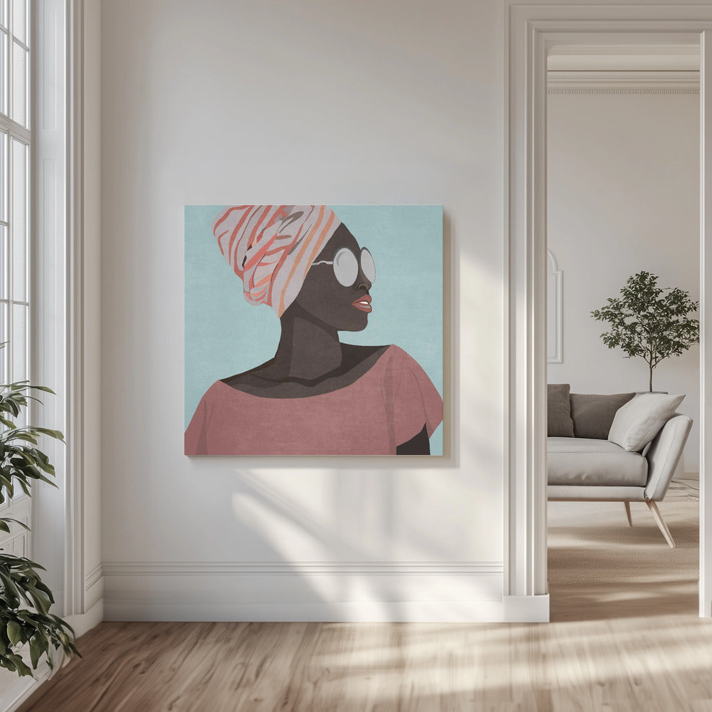 Elegant Gaze | Canvas