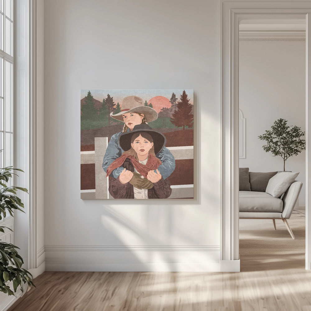 Sunset Riders | Canvas