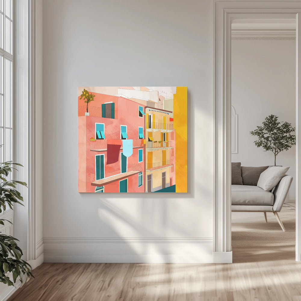 Little Italy Houses | Canvas